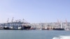 یک ناوچه ترکیه در بندر حیفا پهلو گرفت