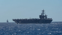 羅斯福號航空母艦在菲律賓海執勤（美國海軍2020年2月29日）