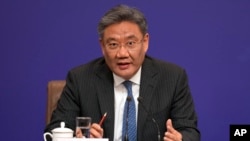 中國商務部部長王文濤。 （美聯社資料圖）
