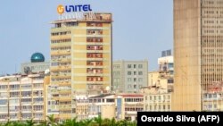 Vista de Luanda a partir da Avenida Marginal. Fevereiro, 2020.