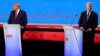 Kandidat presiden Donald Trump dan Presiden Joe Biden terlibat dalam sesi debat capres di Atlanta, Georgia, pada 27 Juni 2024. (Foto: Reuters/Brian Snyder)