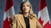 ကနေဒါနိုင်ငံခြားရေးဝန်ကြီး Mélanie Joly။