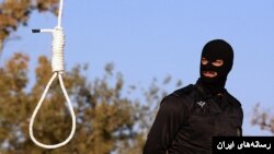 اجرای یک مراسم اعدام در ایران