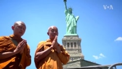 บทสรุปเส้นทางเดินเพื่อสันติภาพ 5,000 กม. ข้ามอเมริกา ของ 'พระสุธรรม ฐิตธัมโม'