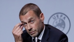 Moje mišljenje je da tim klubovima i igračima što pre treba zabraniti prisustvo u svim takmičenjima: Aleksandar Čeferin, predsednik UEFA
