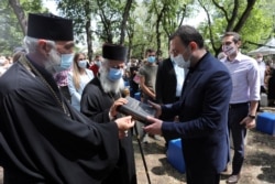 მართლმადიდებელი ეკლესიის სასულიერო პირები "ქართული ოცნების" წინასაარჩევნო შეხვედრაზე