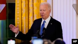 Američki predsednik Džo Bajden (AP/Elizabeth Frantz)