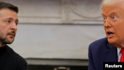 Madaxweynaha Ukraine oo Booqasho ku Yimid Washington Washington, D.C.