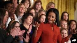 Michelle Obama, no discurso de despedida.