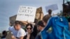 Residents of the Blairgowrie neighborhood of Johannesburg, South Africa, demonstrate against the lack of water, March 12, 2024.