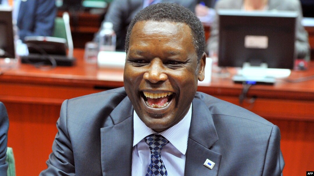 Pierre Buyoya mokonzi ya kala ya Burundi, na Bruxelles, Belgique, 5 février 2013.