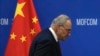U.S. Senate Majority Leader Chuck Schumer in Beijing on Oct. 9, 2023. After being pressured by Schumer, Beijing condemned the attacks in Israel without naming Hamas. 