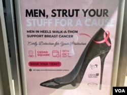Breast cancer awareness among men