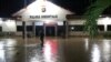 Kantor Polsek Gorontalo terendam banjir. (Courtesy: BNPB)
