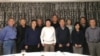 中国独立学者荣剑在推特上发表的照片，推文是“昨晚，许先生的后援团。”