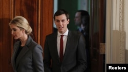 Zet i savjetnik predsjednika Donalda Trampa, Džared Kušner i njegova supruga Ivanka Tramp