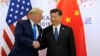 美國總統特朗普與中國國家主席習近平在2019年6月的大阪G20峰會期間會晤。