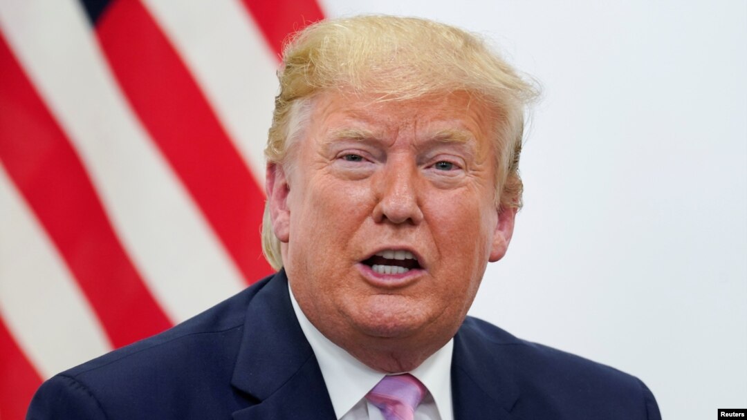 အမေရိကန် သမ္မတ Donald Trump (ဇွန်၊ ၂၈၊ ၂၀၁၉)
