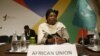 FILE - Nkosazana Dlamini-Zuma, chairperson of the African Union Commission, attends the Valletta Summit on Migration in Valletta, Malta, Nov. 12, 2015. 