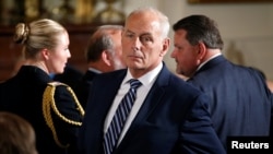 အိမ်ဖြူတော်အရာရှိချုပ်အသစ် John Kelly