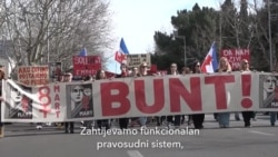 Bunt - tradicionalni osmomartovski marš u Podgorici