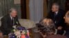 FR Yugoslavia, Belgrade, former US president Jimmy Carter during talks with former Serbian president Slobodan Milosevic (Foto: Reuters)