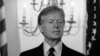 FILE - President Jimmy Carter as he appeared at the White House in Washington on April 11, 1980. 
