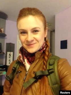 RUSSIA - Convicted Russian agent Maria Butina appears in a photo from her Twitter account obtained on July 19, 2018.