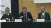 Drejtuesi i SPAK-ut, Altin Dumani, duke folur në konferencën për krimin zgjedhor
