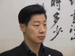 台灣無黨籍立委林昶佐（美國之音張永泰拍攝）