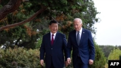 美國總統拜登與中國國家主席習近平在三藩市郊區舉行會談。 （法新社2023年11月15日）
