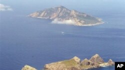 有爭議的釣魚島水域。