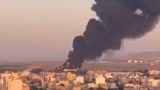 دود برخاسته بر فراز مشهد