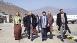 རྒྱ་གར་གྱི་ཕྱི་སྲིད་དྲུང་ཆེ་འབྲུག་ཡུལ་དུ་ཕེབས་འབྱོར།