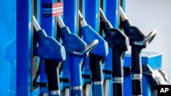 A fueling station in Frankfurt, Germany, Wednesday, Oct. 5, 2022. Germany and other EU countries have cut back on Russian oil imports. (AP Photo/Michael Probst)