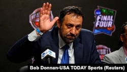 ARHIVA - Vlade Divac na konferenciji za novinare povodom objavljivanja novih članova Kuće slavnih (Foto: Reuters/Bob Donnan-USA TODAY Sports) 