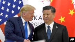Trump da Xi Jinping na China