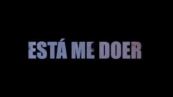 Videoclipe de "Está me doer" por Bruno Vaidade e Danny Boy