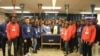 Nigerian students, recipients of full or partial scholarships to study at U.S. universities and colleges, pose for a photo in Lagos, Nigeria, in 2019. (Source - U.S. Embassy in Nigeria)