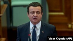 Aljbin Kurti, premije Kosova (Foto: AP)
