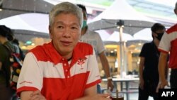 စင်္ကာပူနိုင်ငံ Tiong Bahru Market မှာကျင်းပတဲ့ Progress Singapore Party အခမ်းအနားတခုမှာတွေ့ရတဲ့ Lee Hsien Yang (ဇွန် ၂၄၊ ၂၀၂၀)