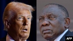 VaDonald Trump naVaCyril Ramaphosa