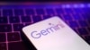 科技公司Google推出的人工智能語言模式Gemini。