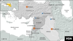 Syria, Turkey and Iraq