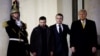 French President Macron meets U.S. President-elect Trump and Ukraine's President Zelenskiy in Paris