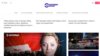 An Oct. 26, 2024, screenshot from the Current Time website shows an English translation of the homepage.