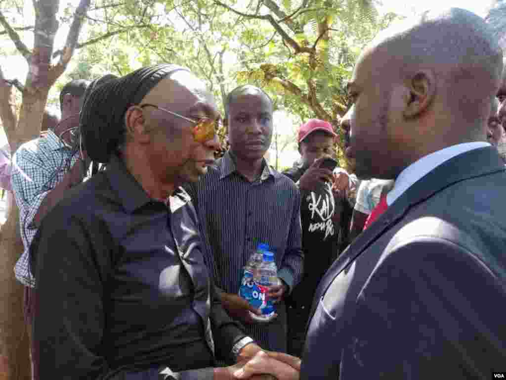Thomas Mapfumo and Nelson Chamisa
