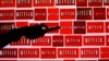 FILE - The Netflix logo is shown in this illustration photograph in Encinitas, California, Oct. 14, 2014.