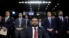 Keš Patel, koga je predsednik Donald Tramp nominovao za direktora FBI-a, stiže na pretres za potvrđivanje pred senatskim odborom za pravosuđe, Vašington, 30. januar, 2025.(Foto: AP/Ben Curtis)