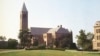 康奈爾大學地標麥格羅塔(McGraw Tower)。 (1973年8月28日資料照片)